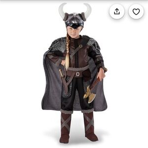 Kids Viking Costume Size 7-8